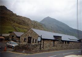 The Pen-y-Pass Cafe, just opposite the youth hostel